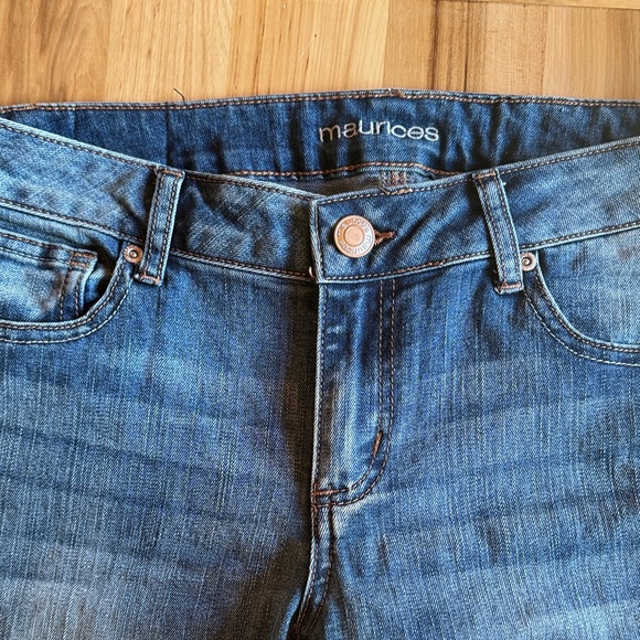 Maurices Dark Blue Denim Jeans - Picture 1 of 4